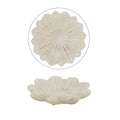9.8x9.8x2.4' Flower Decorative Bowl, Hand-finished Lotus Bloom