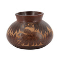 D11x7.9' Terracotta Vase for Home Decor, Flower Vase Table Centerpieces