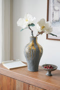 9.1x9.1x16.3' Vase for Home Decor, Flower Vase Table Centerpieces