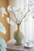 5.5x4.5x10.8' Reactive Glazed Vase